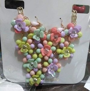 New necklace with earrings